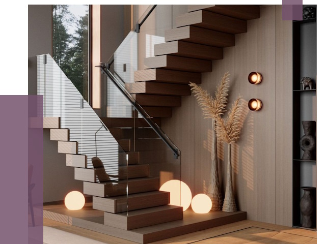 Изготовление и монтаж лестниц в Сосновоборске от 87933 руб. | ПРОЛЁТ-Ссб