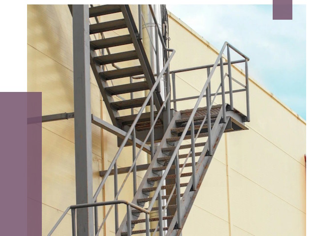 Пожарные лестницы в Сосновоборске от 12414 руб. — монтаж и продажа | ПРОЛЁТ-Ссб