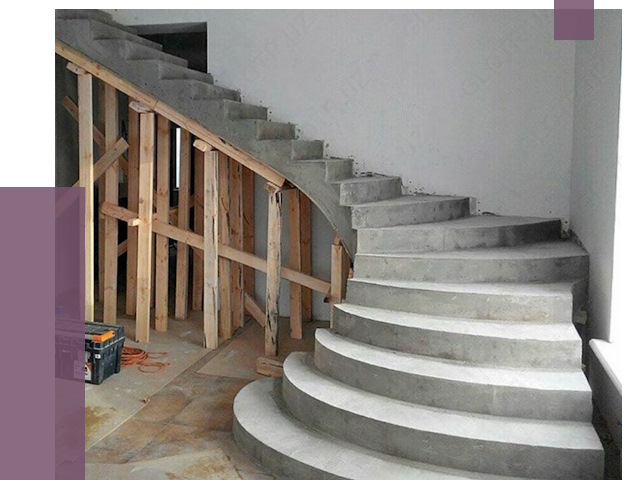 Изготовление бетонных лестниц под ключ в Сосновоборске от 20173 руб. | ПРОЛЁТ-Ссб