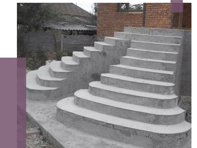 Монтаж бетонных лестниц в Сосновоборске от 4345 руб. 