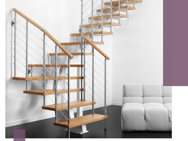 Модульные лестницы под ключ в Сосновоборске — монтаж и изготовление