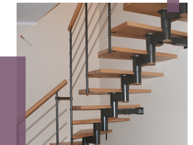 Изготовление модульных лестниц в Сосновоборске от 11638 руб. 