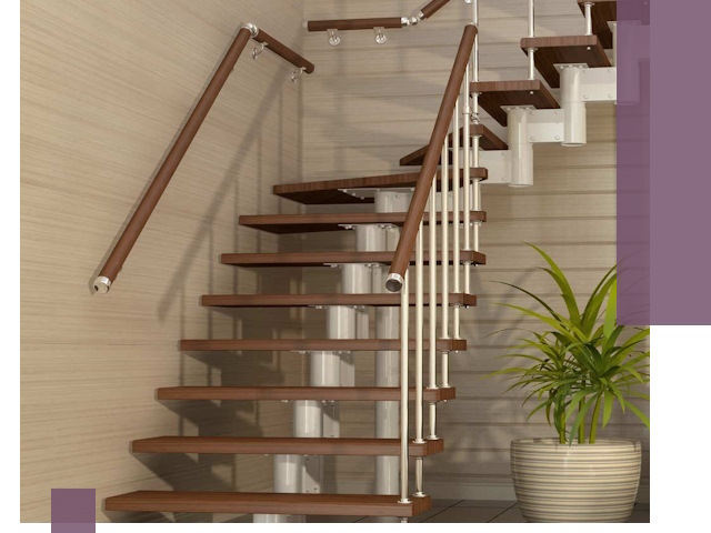 Изготовление модульных лестниц под ключ в Сосновоборске