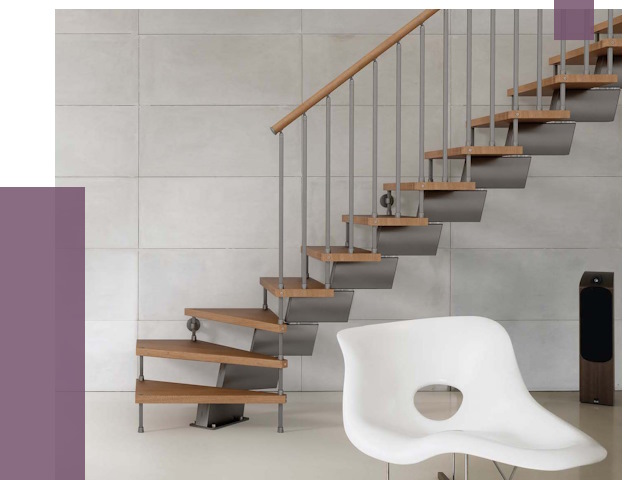 Монтаж модульных лестниц в Сосновоборске от 6414 руб. 