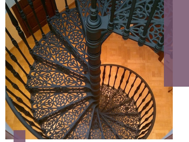 Винтовые лестницы под ключ в Сосновоборске: производство и монтаж