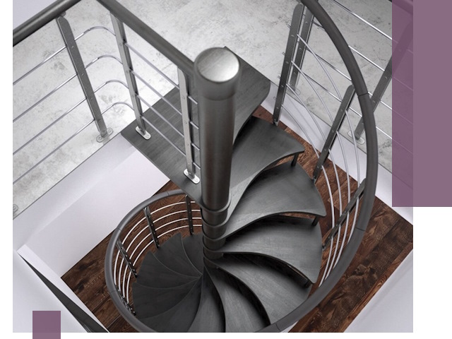 Демонтаж винтовых лестниц в Сосновоборске — быстро и безопасно