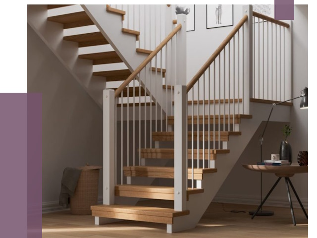 Маршевые лестницы в Сосновоборске от 38535 руб. — монтаж | ПРОЛЁТ-Ссб