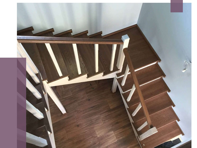 Изготовление П-образных лестниц в Сосновоборске от 15362 руб.