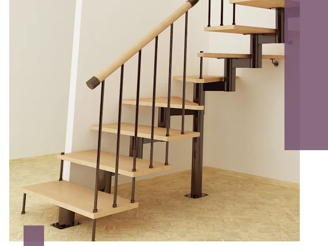 Монтаж лестниц на больцах в Сосновоборске — быстро и надежно