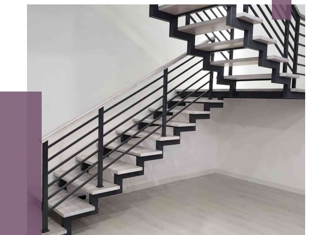 Лестницы на металлокаркасе под ключ в Сосновоборске от 12931 руб. | ПРОЛЁТ-Ссб