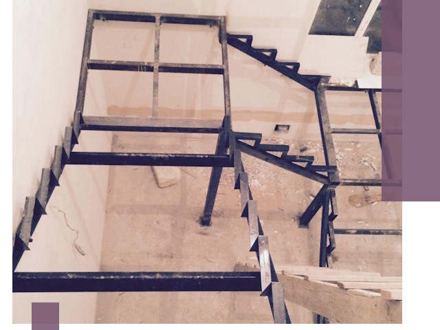 Монтаж лестниц на металлокаркасе в Сосновоборске быстро и качественно