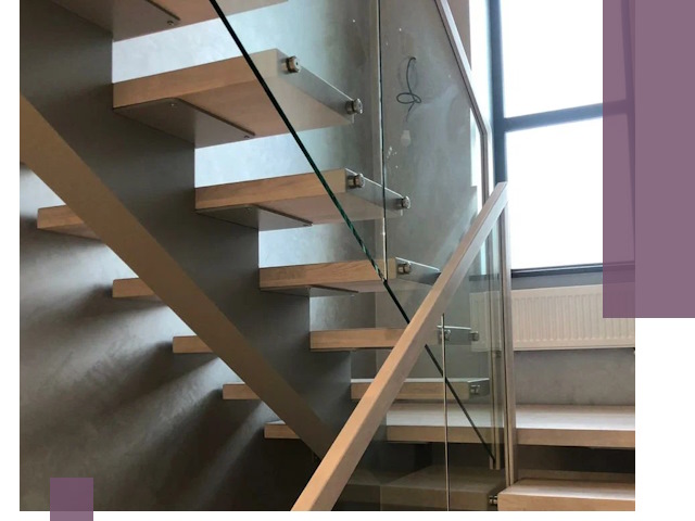 Изготовление лестниц на монокосоуре в Сосновоборске с монтажом и гарантией