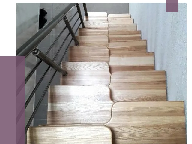 Лестницы гусиный шаг в Сосновоборске от 13190 руб. под ключ | ПРОЛЁТ-Ссб