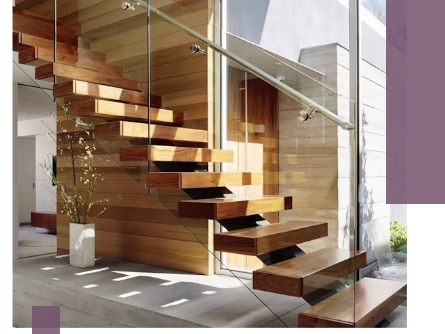 Современные лестницы на заказ в Сосновоборске — изготовление и монтаж