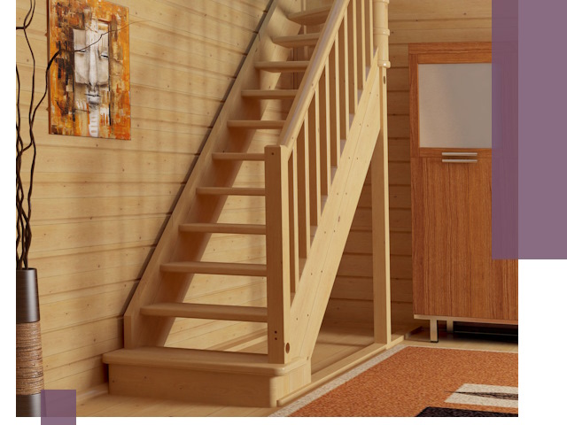 Лестницы эконом класса под ключ в Сосновоборске — недорого и быстро