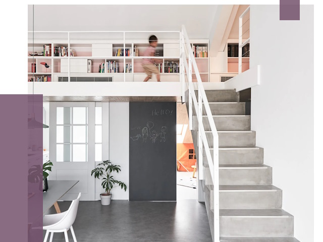 Лестницы для двухуровневой квартиры в Сосновоборске от 178451 руб. | ПРОЛЁТ-Ссб