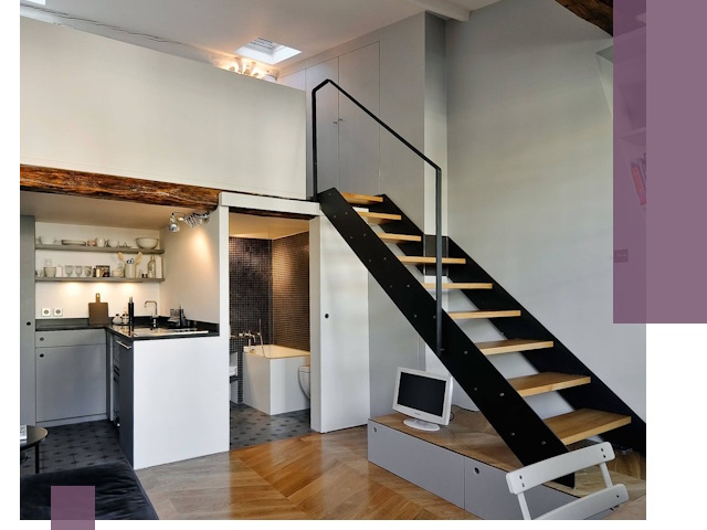 Лестницы на антресоль под ключ в Сосновоборске — изготовление и монтаж