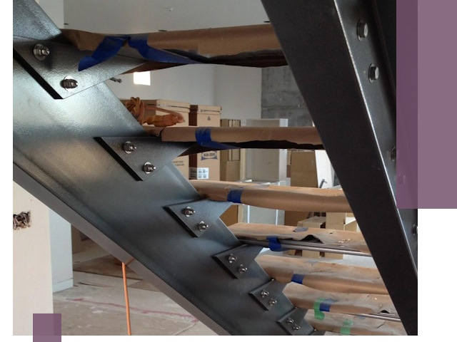 Усиление лестничных конструкций и усиление опор в Сосновоборске