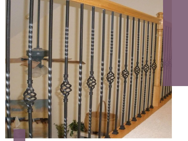 Изготовление и монтаж кованных перил в Сосновоборске под ключ