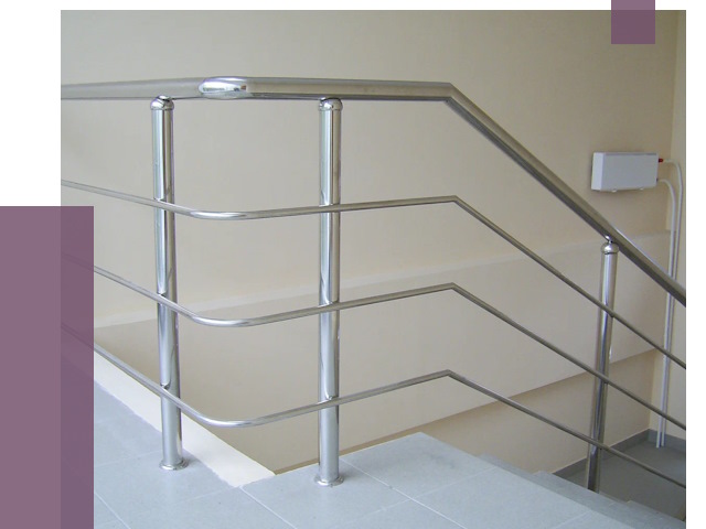 Алюминиевые перила в Сосновоборске от 6414 руб. под ключ | ПРОЛЁТ-Ссб