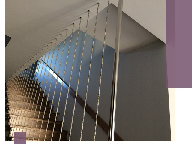 Тросовые перила под ключ в Сосновоборске — производство и монтаж