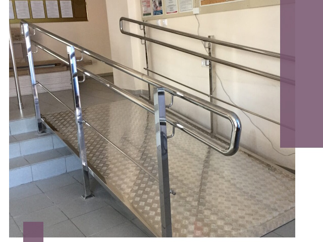 Перила для инвалидов в Сосновоборске — надежные поручни и ограждения