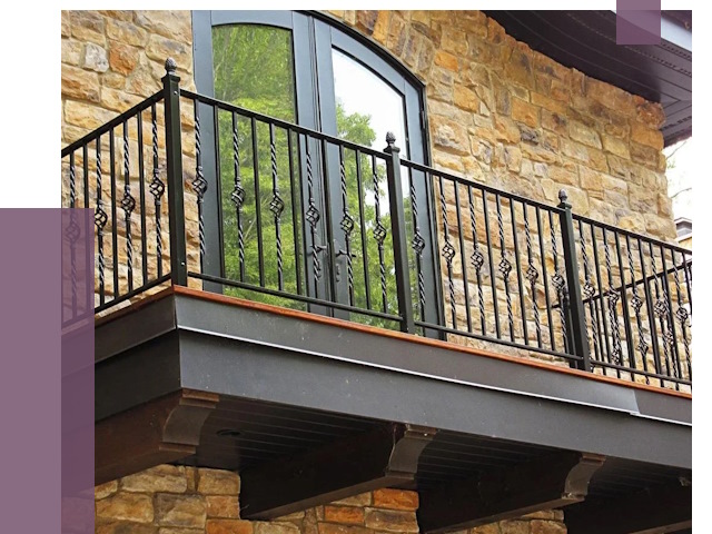 Балконные ограждения в Сосновоборске от 8121 руб. — купить | ПРОЛЁТ-Ссб