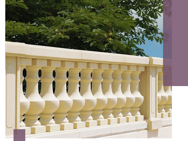 Установка балюстрады в Сосновоборске: изготовление и монтаж под ключ