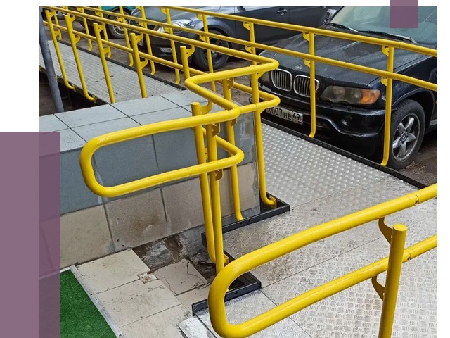 Изготовление пандусов в Сосновоборске от 15000 руб. на заказ | ПРОЛЁТ-Ссб