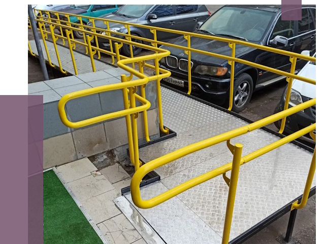 Стационарные пандусы в Сосновоборске от 12414 руб. | ПРОЛЁТ-Ссб