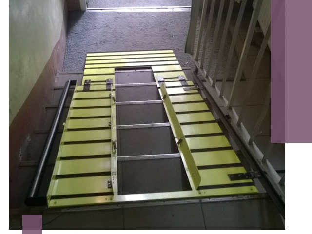 Профессиональный монтаж пандуса в подъезд в Сосновоборске