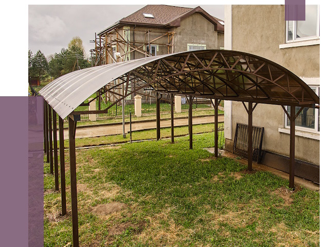 Демонтаж навесов в Сосновоборске от 4655 руб. — разборка и вывоз | ПРОЛЁТ-Ссб