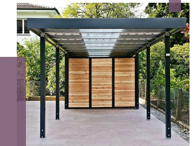 Отдельно стоящие навесы во дворе в Сосновоборске от 81208 руб. | ПРОЛЁТ-Ссб