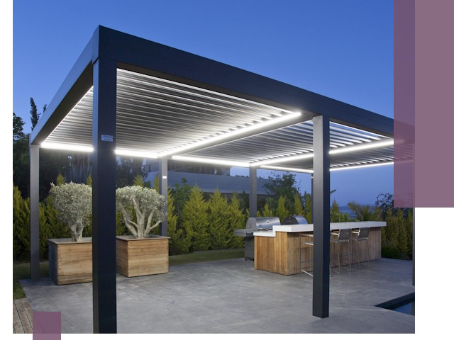 Навесы отдельно стоящие под ключ в Сосновоборске из металла и поликарбоната