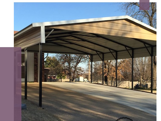 Двускатные навесы в Сосновоборске от 8121 руб.  | ПРОЛЁТ-Ссб