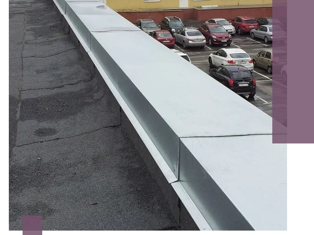 Изготовление парапетов из металла и нержавейки в Сосновоборске