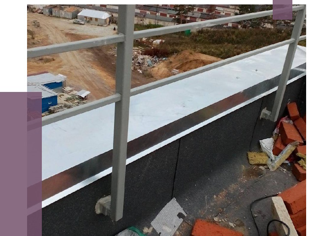 Монтаж парапетов в Сосновоборске от 4345 руб.  | ПРОЛЁТ-Ссб