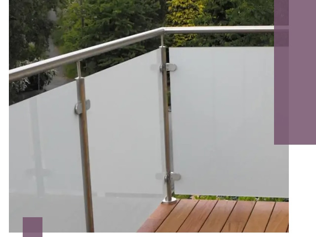 Алюминиевые парапеты для балконов и террас в Сосновоборске