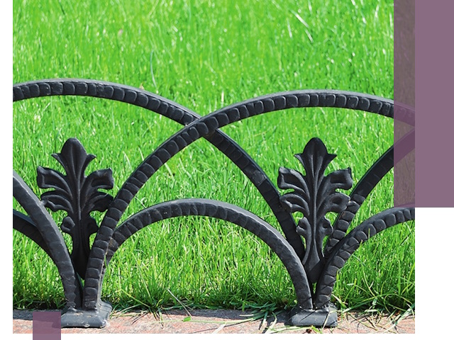 Декоративные металлические бордюры под ключ в Сосновоборске