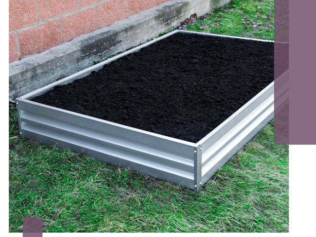 Металлические бордюры для грядок в Сосновоборске: прочность и аккуратность