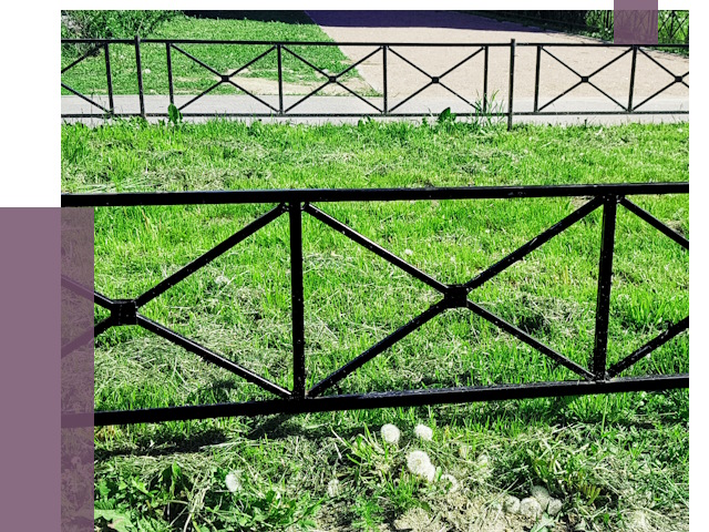 Металлические газонные ограждения в Сосновоборске от 4345 руб.