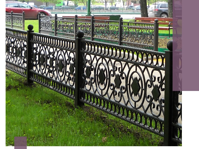 Секционные газонные ограждения под ключ в Сосновоборске