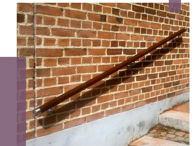 Изготовление пристенных поручней в Сосновоборске от 4500 руб. — ПРОЛЁТ-Ссб