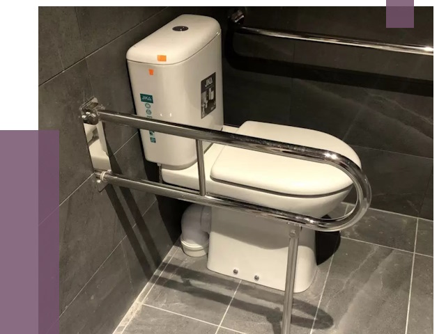 Поручни для санузлов в Сосновоборске от 4345 руб.  | ПРОЛЁТ-Ссб